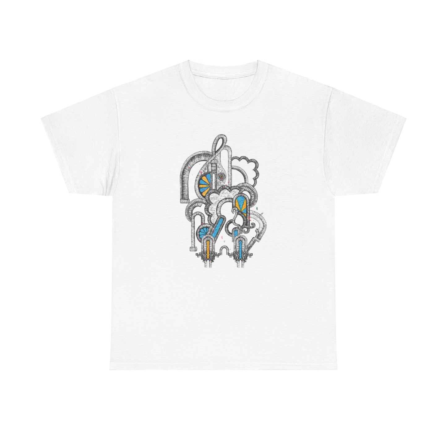 Arches of Blooming Harmony l Unisex Heavy Cotton Tee