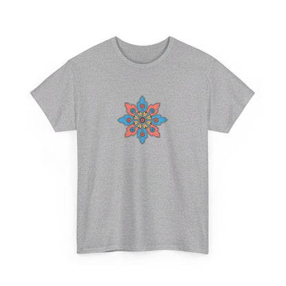 Concrete Flower V2 Light Theme l Unisex Heavy Cotton Tee