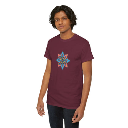 Concrete Flower V2 Dark Theme l Unisex Heavy Cotton Tee