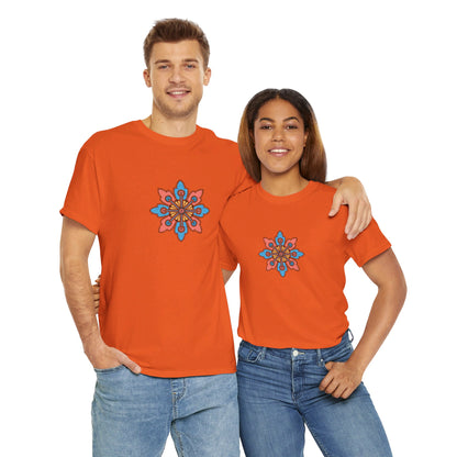 Concrete Flower V2 Light Theme l Unisex Heavy Cotton Tee