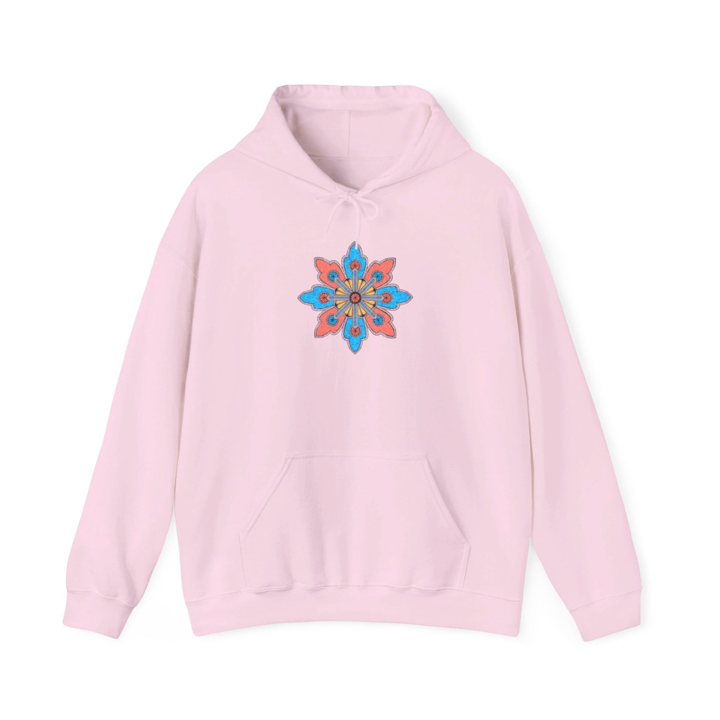 Concrete Flower V2 Light Theme | Unisex Heavy Blend™ Hooded Sweatshirt