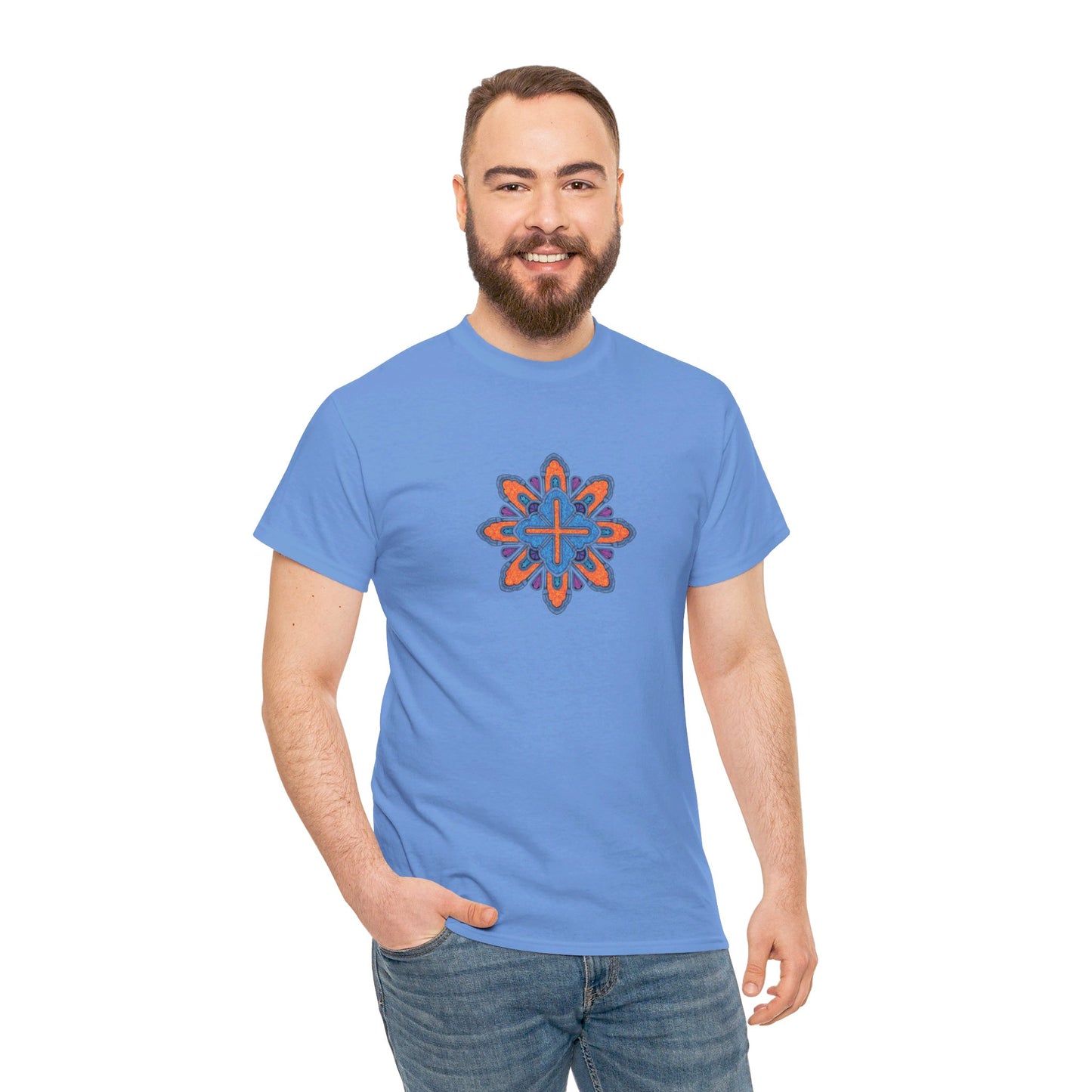 Concrete Flower V3 Light Theme l Unisex Heavy Cotton Tee