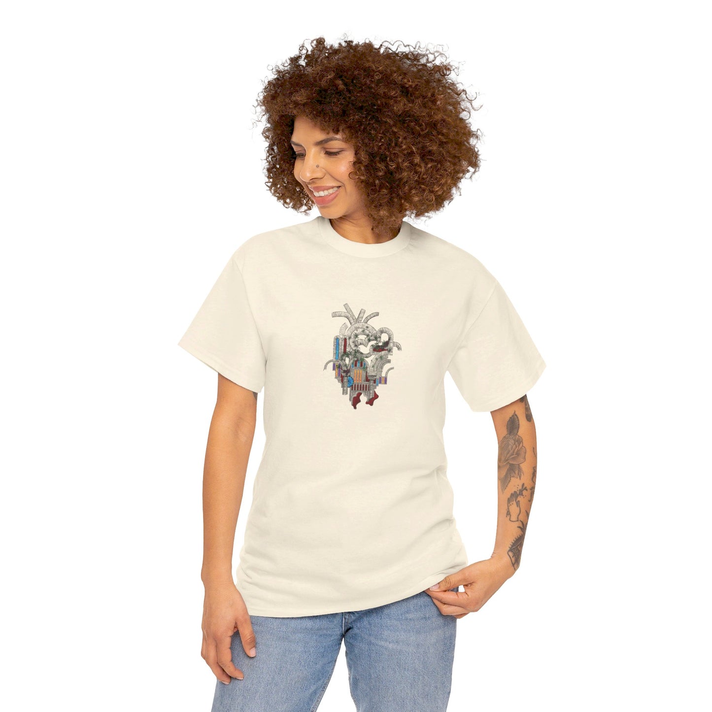 Heart of Stone Light Theme | Unisex Heavy Cotton Tee