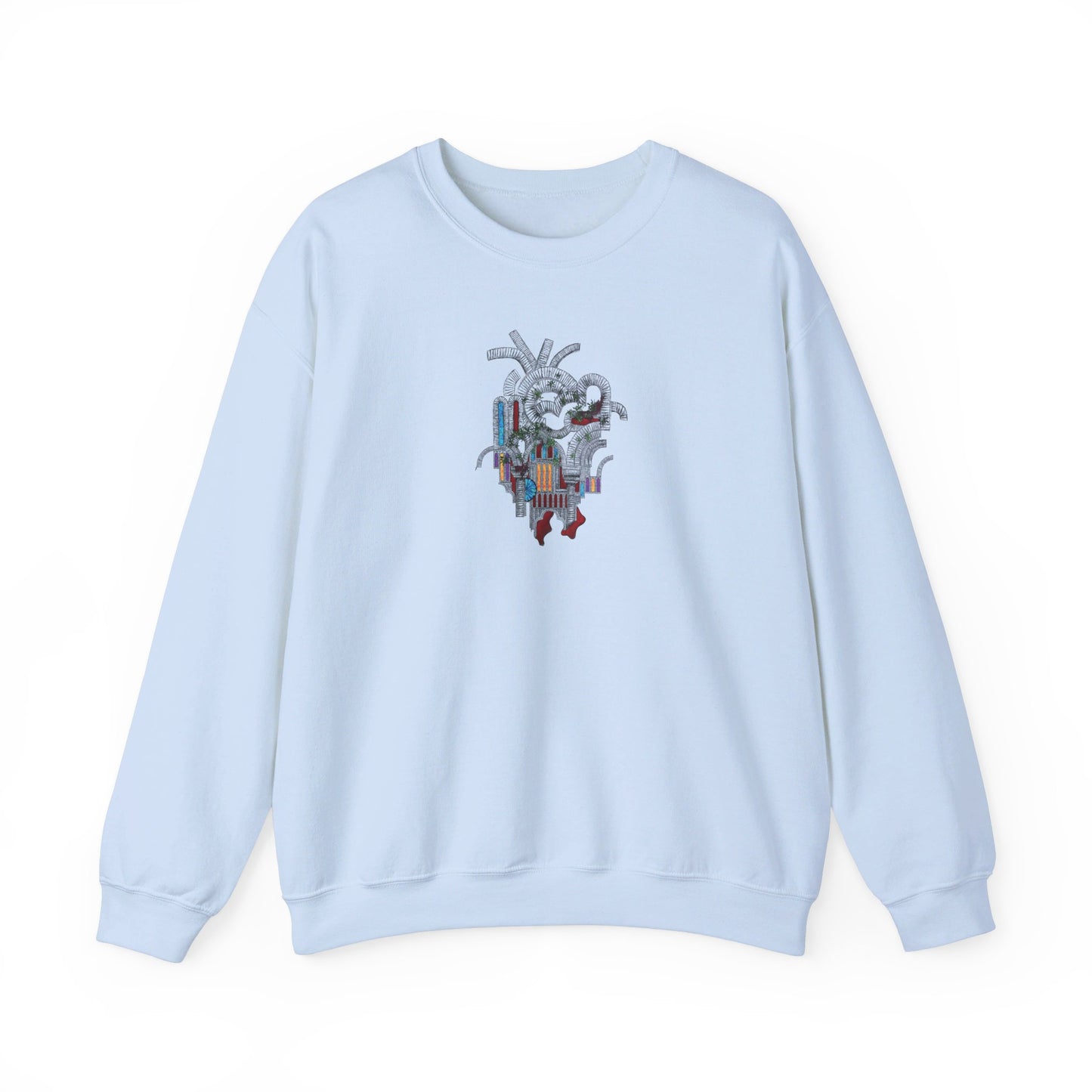 Heart of Stone Light Theme | Unisex Heavy Blend™ Crewneck Sweatshirt