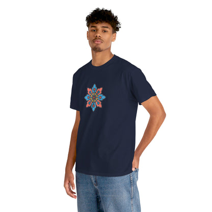 Concrete Flower V2 Dark Theme l Unisex Heavy Cotton Tee