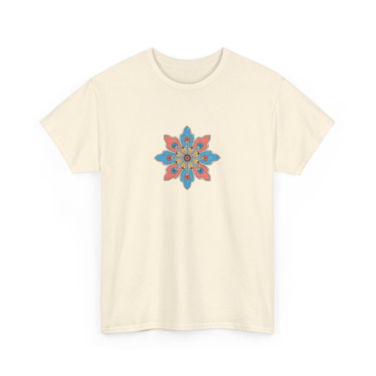 Concrete Flower V2 Light Theme l Unisex Heavy Cotton Tee