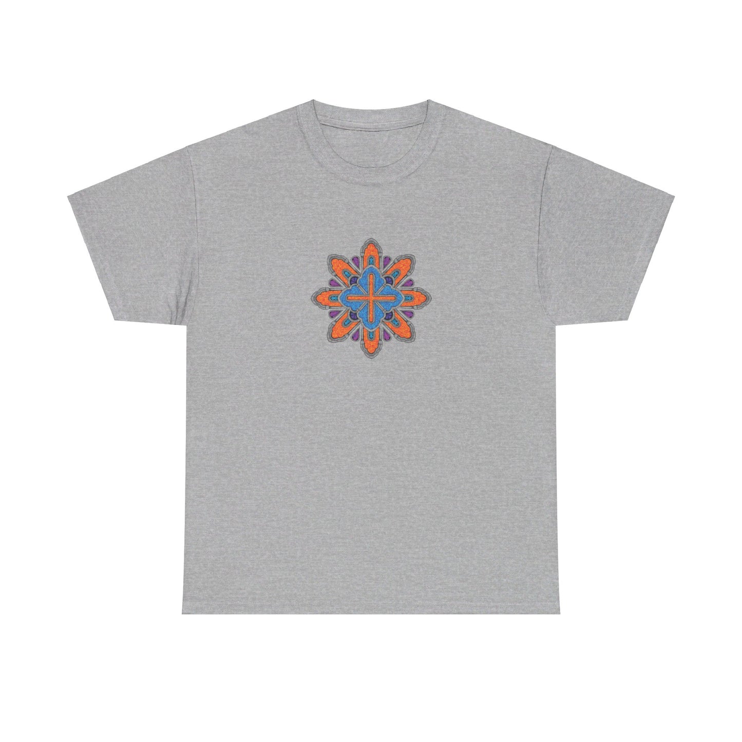 Concrete Flower V3 Light Theme l Unisex Heavy Cotton Tee