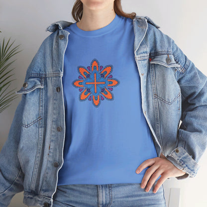 Concrete Flower V3 Light Theme l Unisex Heavy Cotton Tee