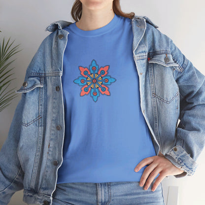 Concrete Flower V2 Light Theme l Unisex Heavy Cotton Tee