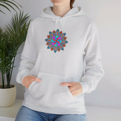 Concrete Flower V1 Light Theme | Unisex Heavy Blend™ Hooded Sweatshirt