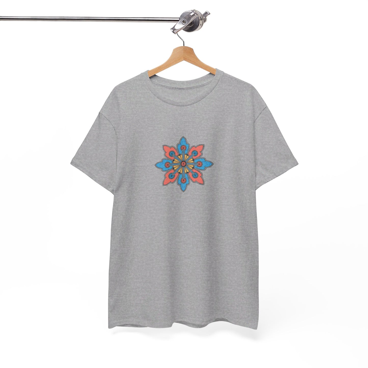 Concrete Flower V2 Light Theme l Unisex Heavy Cotton Tee