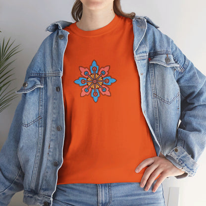 Concrete Flower V2 Light Theme l Unisex Heavy Cotton Tee