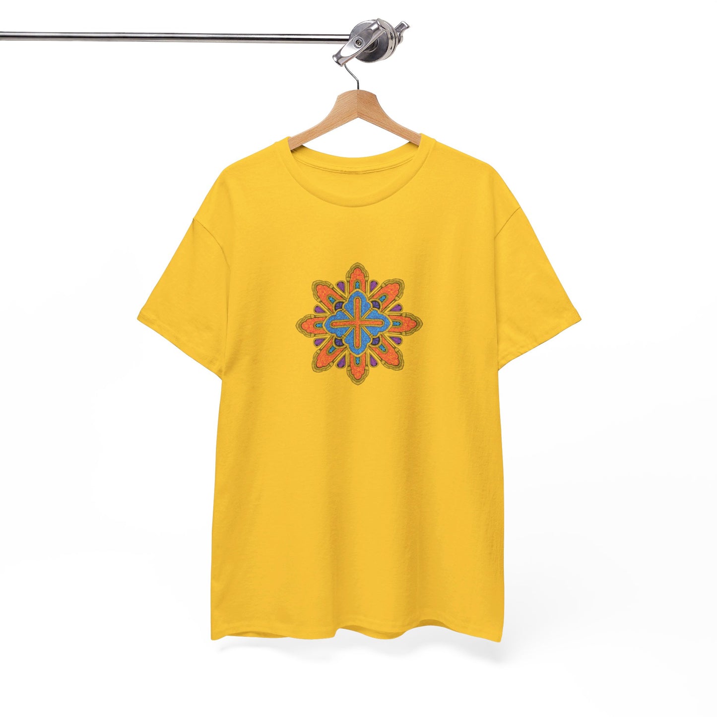 Concrete Flower V3 Light Theme l Unisex Heavy Cotton Tee