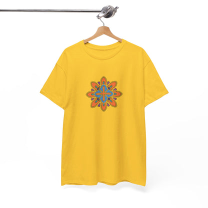 Concrete Flower V3 Light Theme l Unisex Heavy Cotton Tee