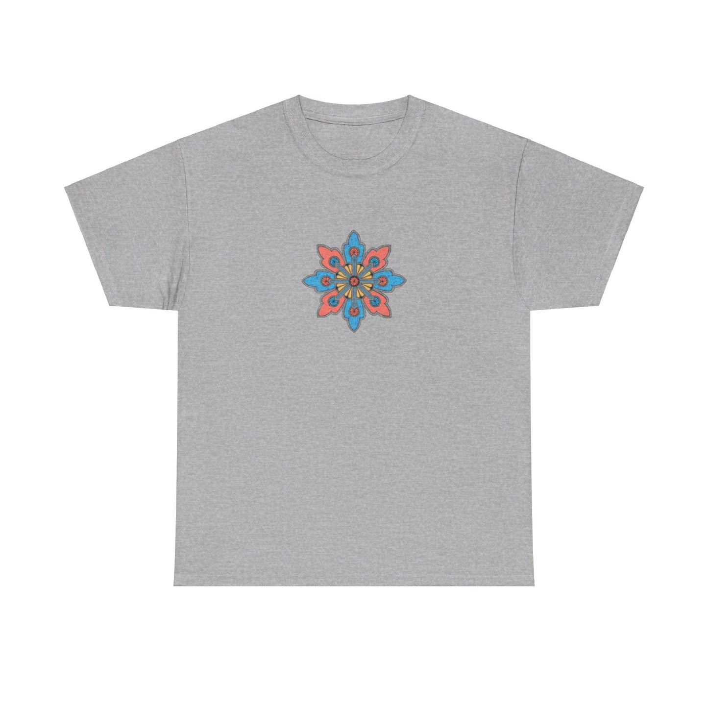 Concrete Flower V2 Light Theme l Unisex Heavy Cotton Tee