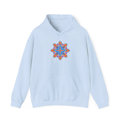 Concrete Flower V3 Light Theme | Unisex Heavy Blend™ Hooded Sweatshirt