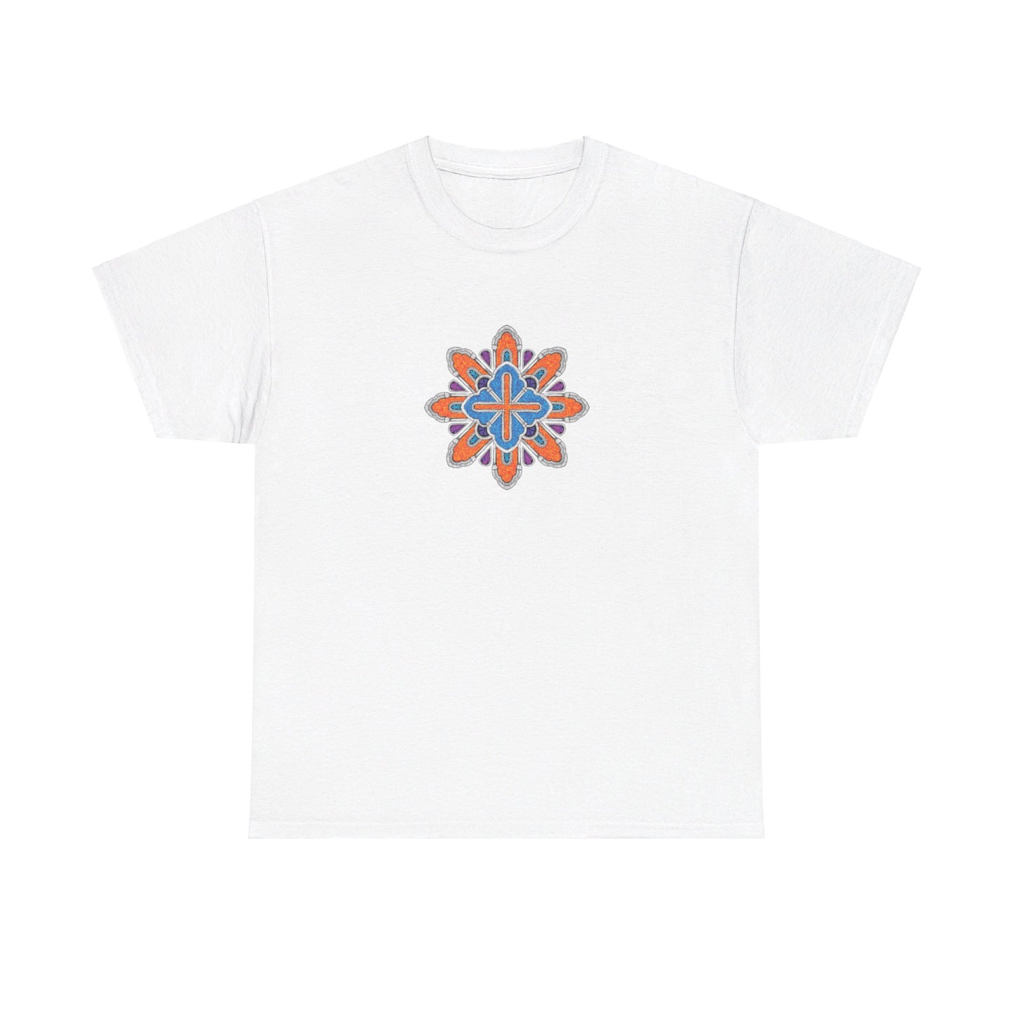 Concrete Flower V3 Light Theme l Unisex Heavy Cotton Tee