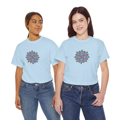 Concrete Flower V1 Light Theme l Unisex Heavy Cotton Tee