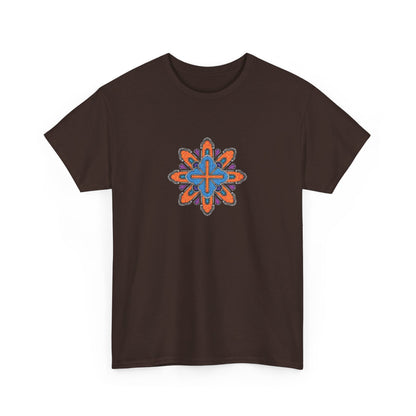 Concrete Flower V3 Dark Theme l Unisex Heavy Cotton Tee