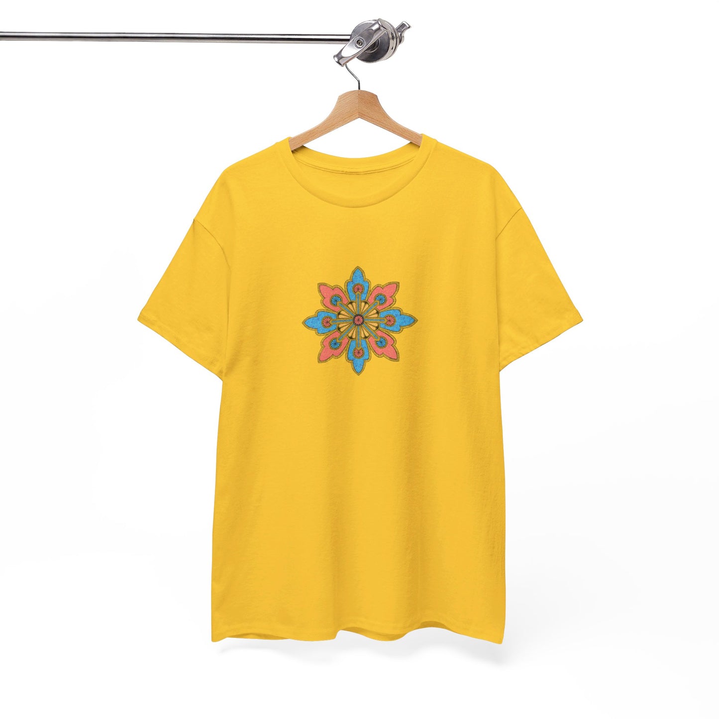 Concrete Flower V2 Light Theme l Unisex Heavy Cotton Tee