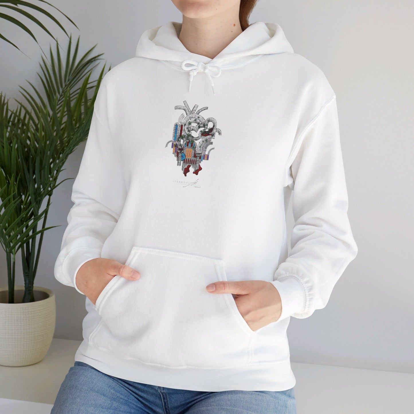 Heart of Stone Light Theme | Unisex Heavy Blend™ Hooded Sweatshirt