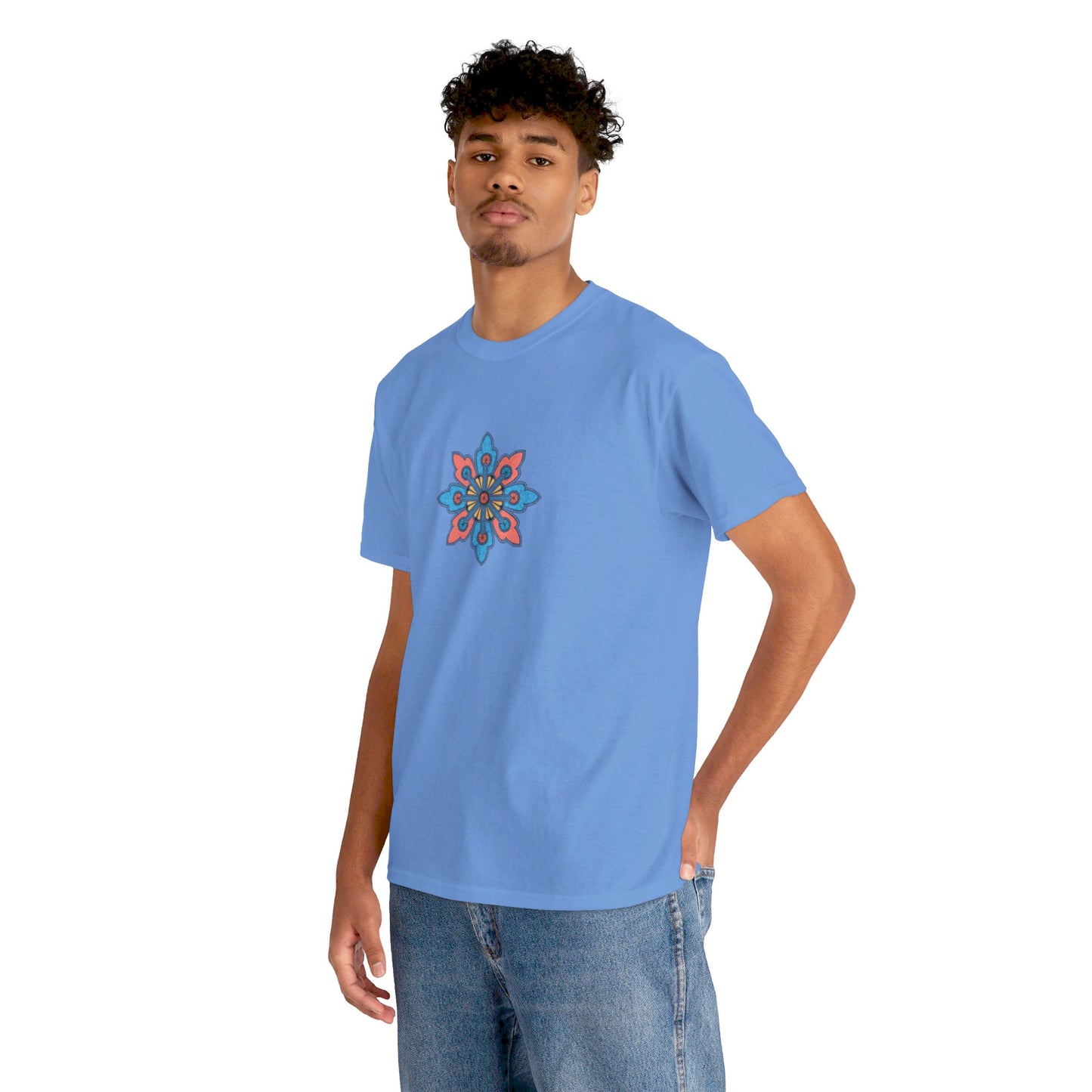 Concrete Flower V2 Light Theme l Unisex Heavy Cotton Tee