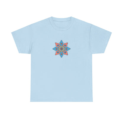 Concrete Flower V2 Light Theme l Unisex Heavy Cotton Tee