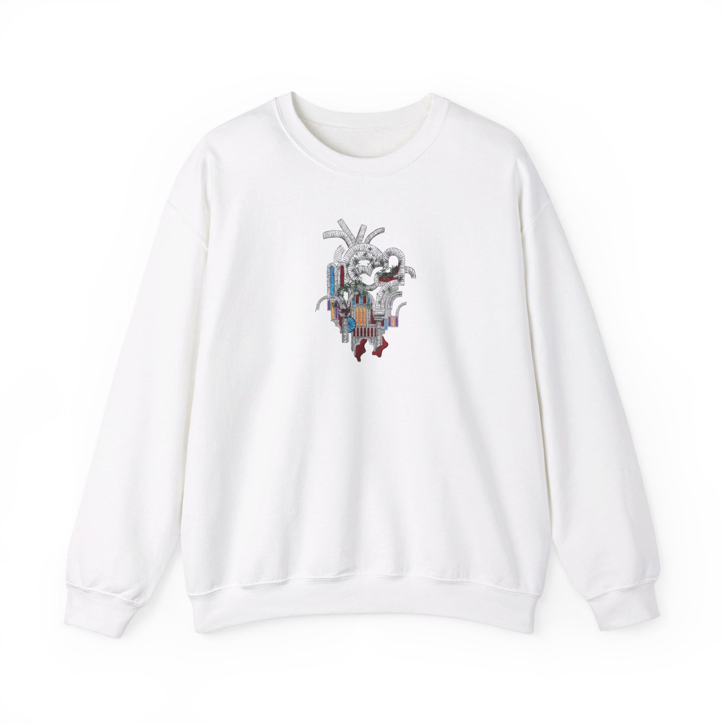 Heart of Stone Light Theme | Unisex Heavy Blend™ Crewneck Sweatshirt