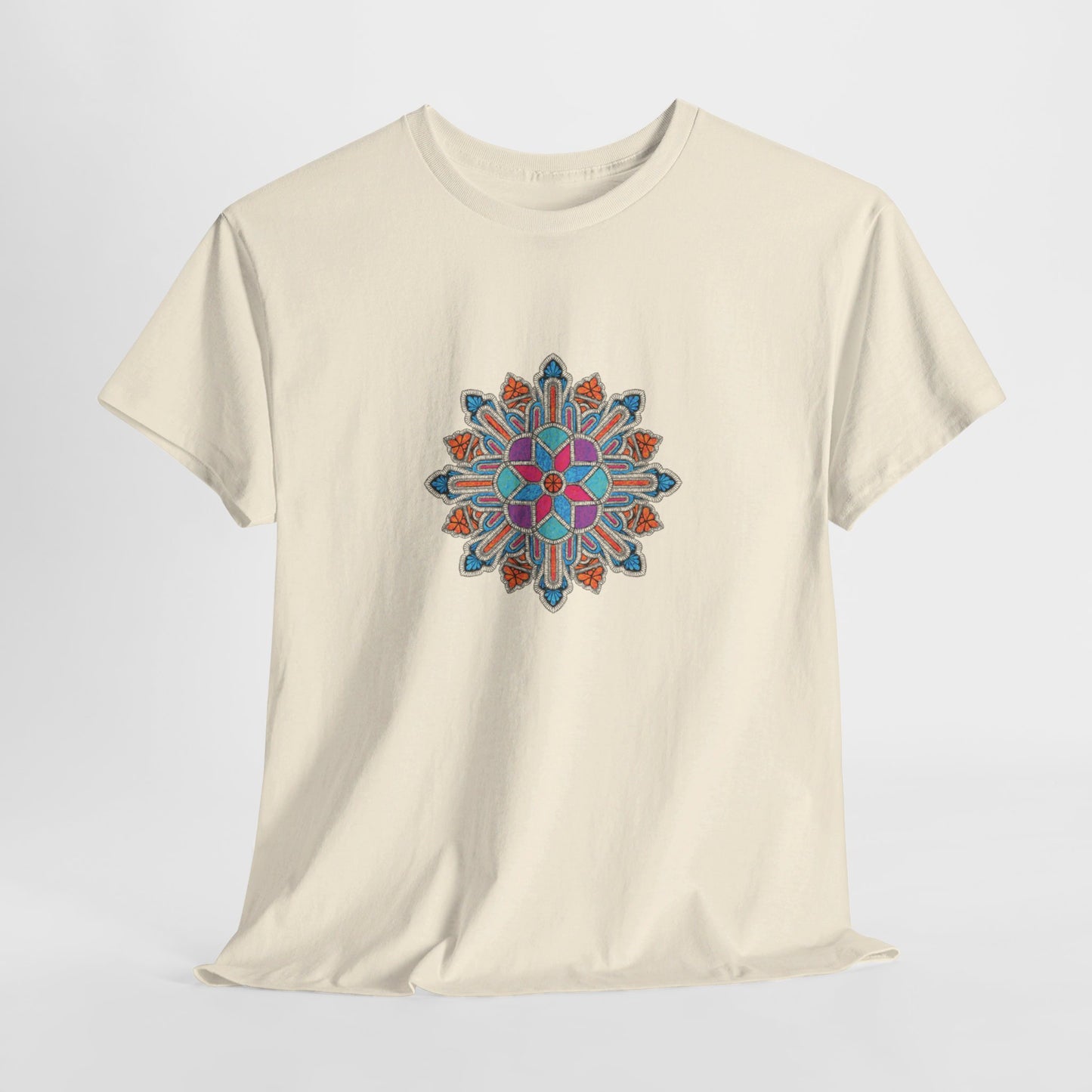 Concrete Flower V1 Light Theme l Unisex Heavy Cotton Tee