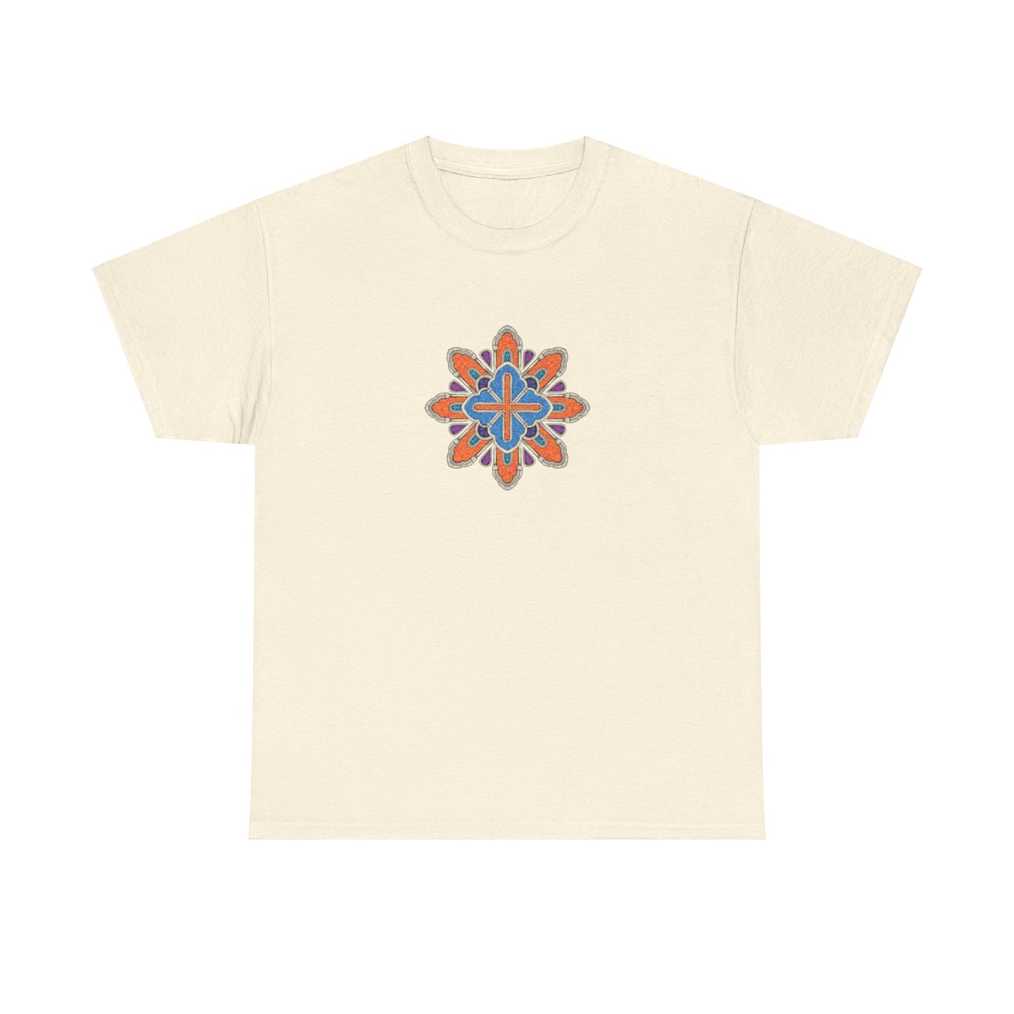 Concrete Flower V3 Light Theme l Unisex Heavy Cotton Tee