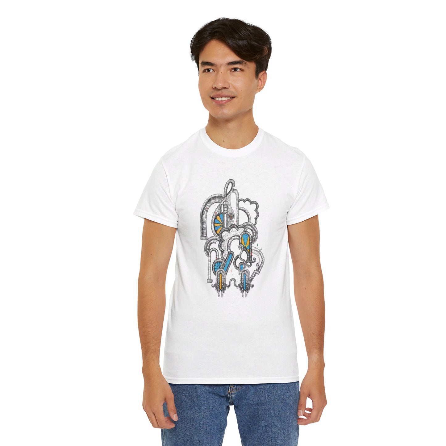 Arches of Blooming Harmony l Unisex Heavy Cotton Tee