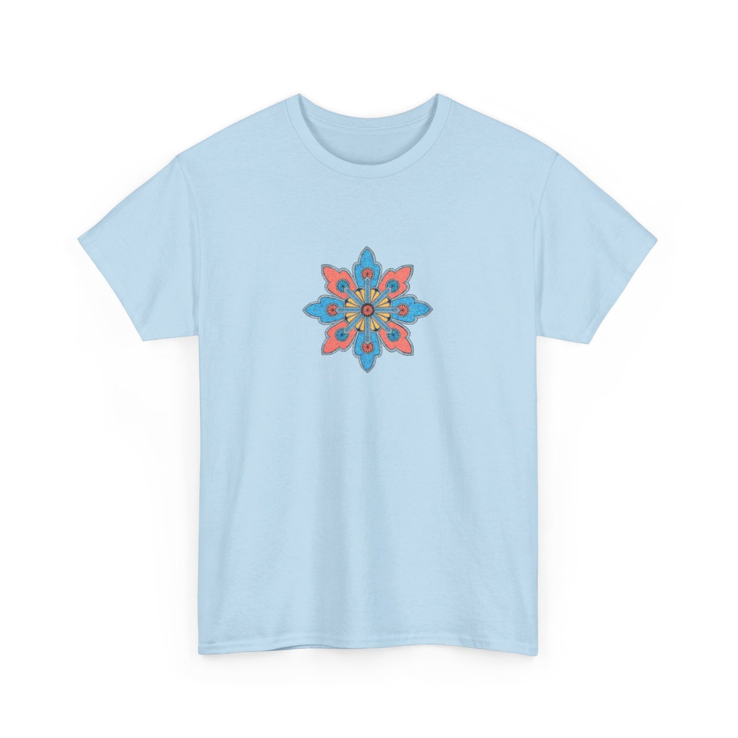 Concrete Flower V2 Light Theme l Unisex Heavy Cotton Tee